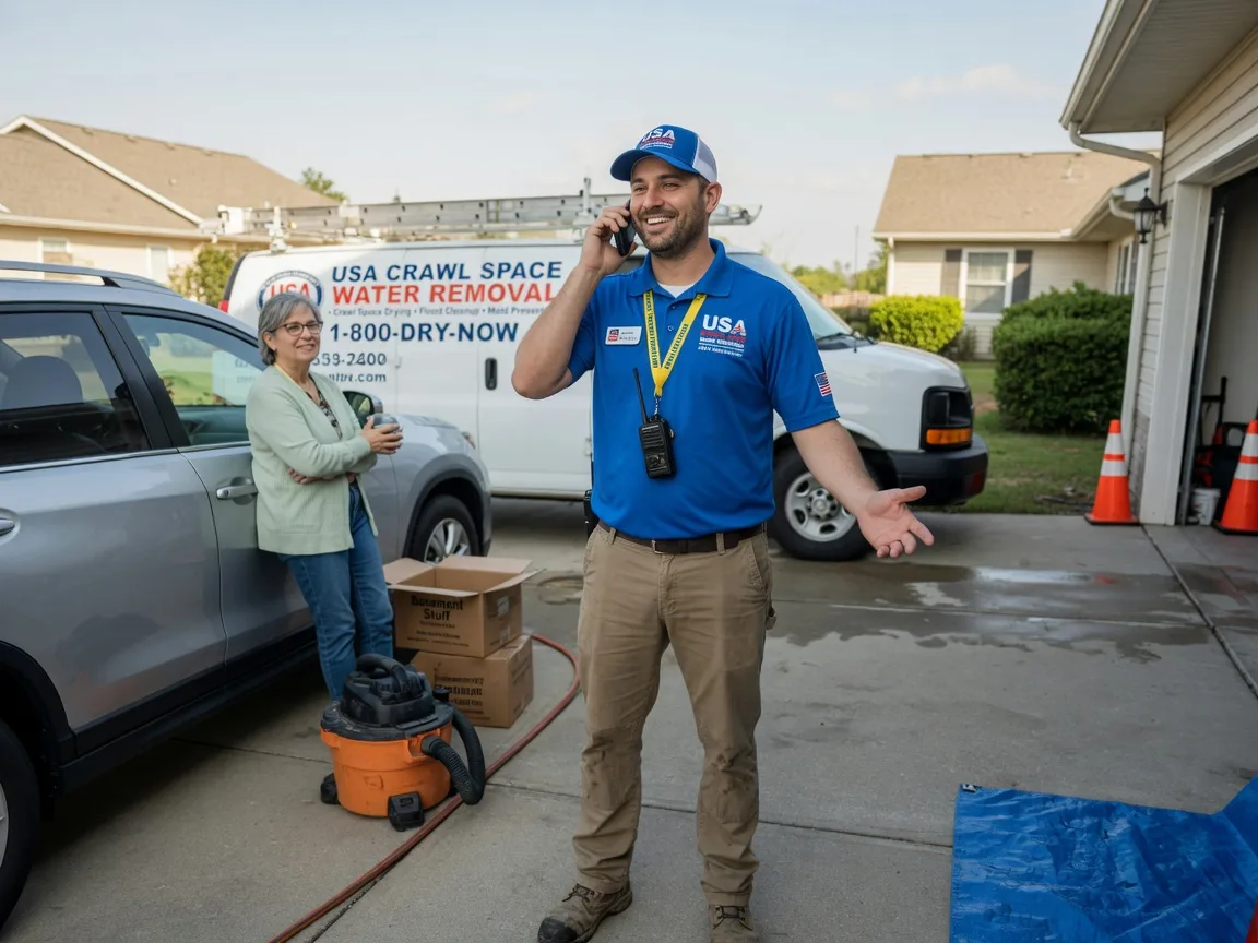 Crawl Space Water Removal Marietta, OK FAQs